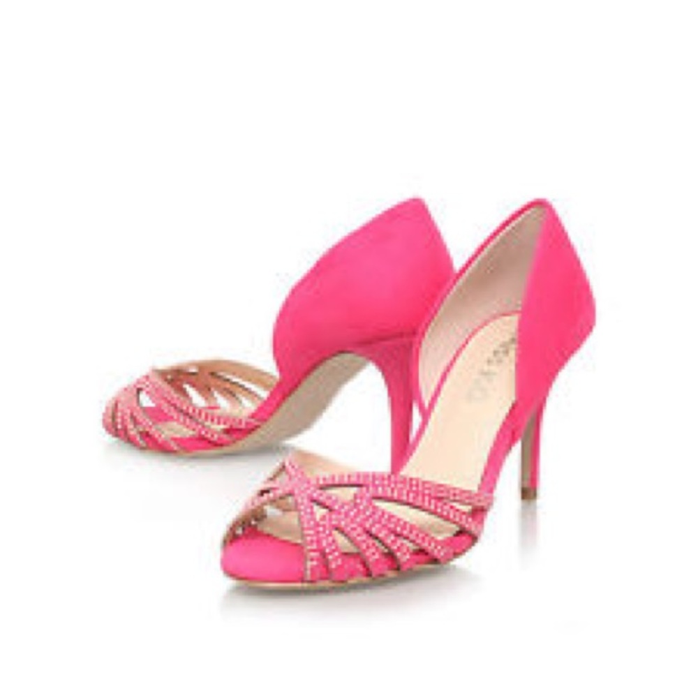 Pink open toe shoes - Picture 3 of 8